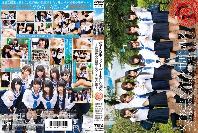 T28-384 Schoolgirls’ Group Sex – Memories Of Group Sex In The Classroom After School